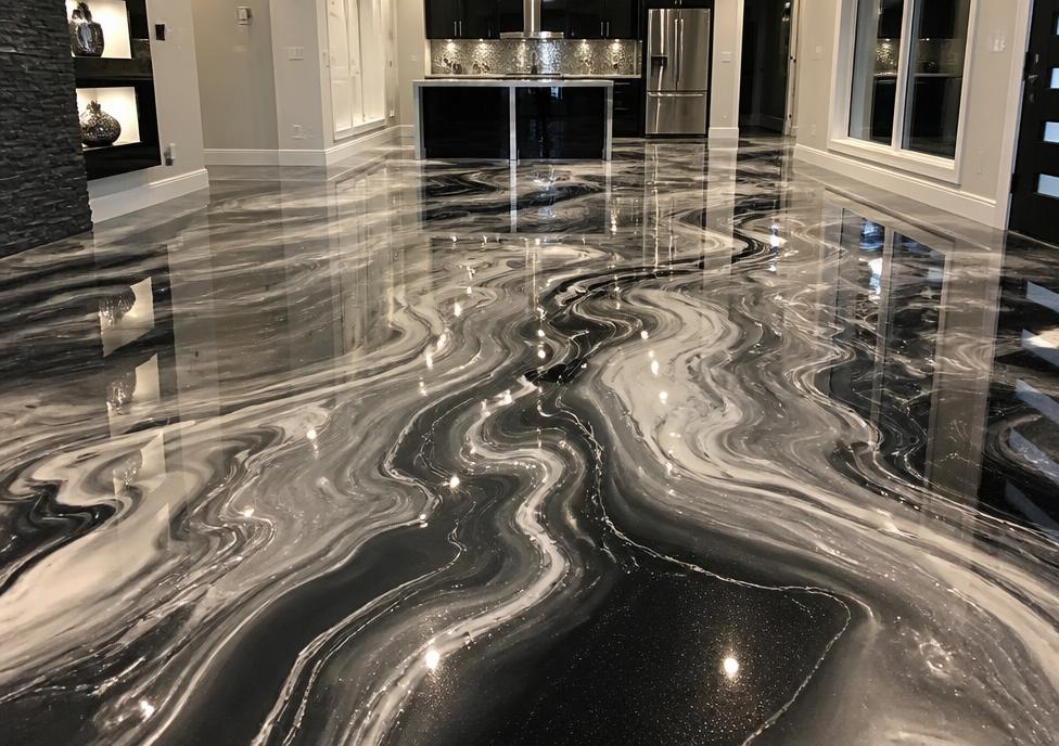 Metallic Epoxy Flooring flooring finish